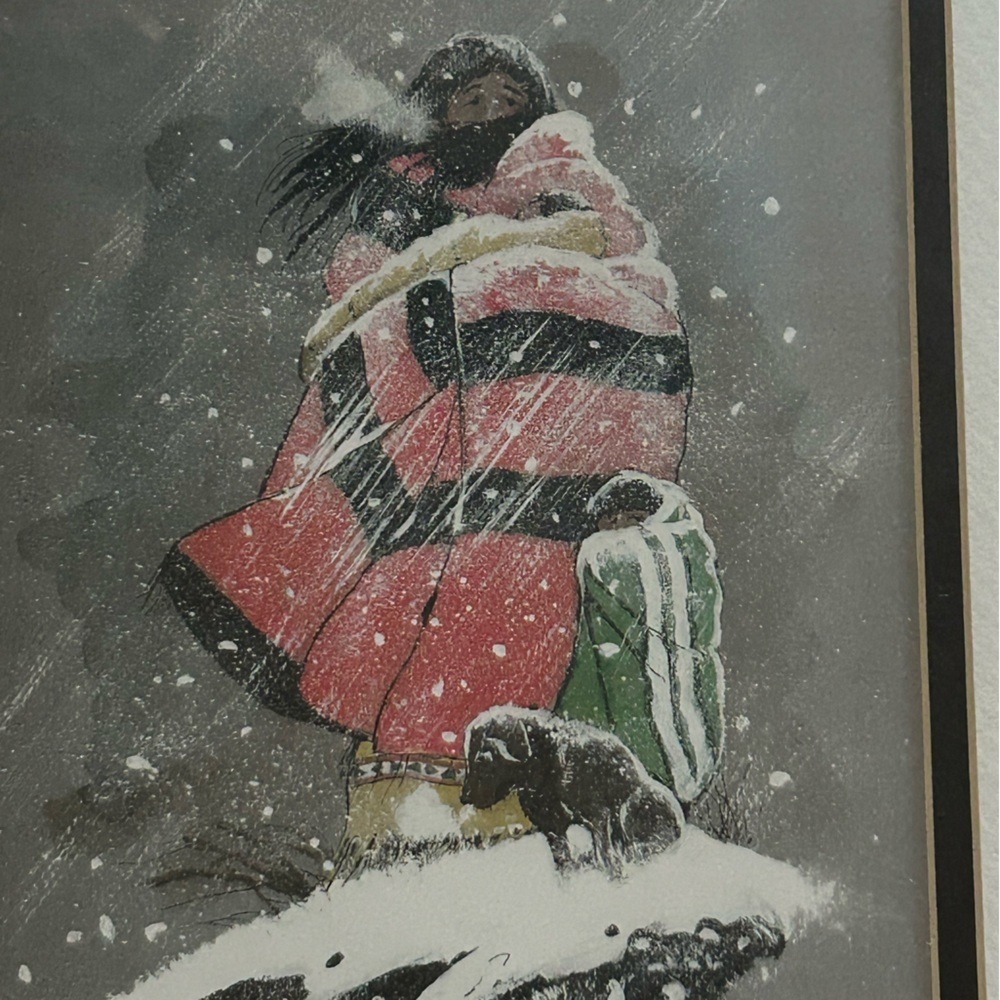 William T Zivic Western Artist Numbered Print 4/30 Signed On Back-Framed - Picture 7 of 12